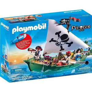 Nave pirata con motore subacqueo Playmobil Pirates 70151