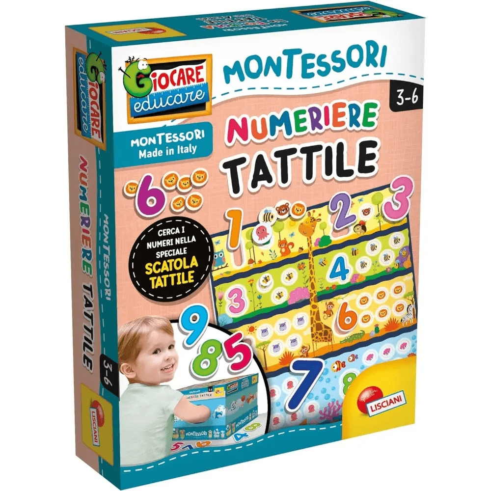 Numeriere Tattile Montessori - Giocattoli e Bambini - Toys Store8008324072453