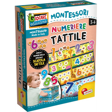 Numeriere Tattile Montessori - Giocattoli e Bambini - Toys Store8008324072453