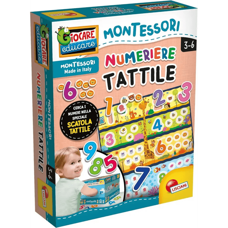 Numeriere Tattile Montessori - Giocattoli e Bambini - Toys Store8008324072453