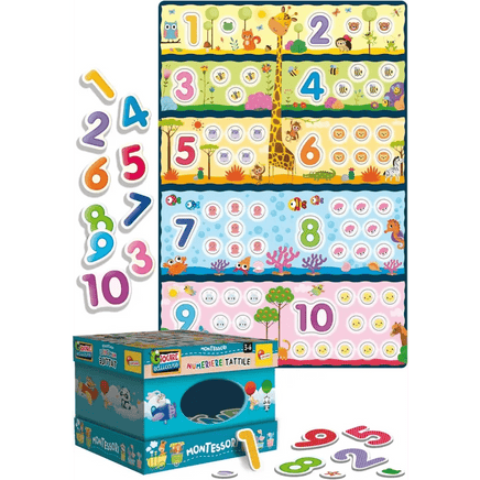 Numeriere Tattile Montessori - Giocattoli e Bambini - Toys Store8008324072453