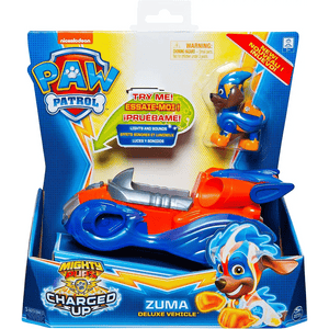 Paw Patrol Mighty Pups Veicolo deluxe Zuma