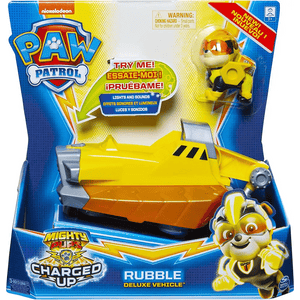 Paw Patrol Rubble veicolo deluxe