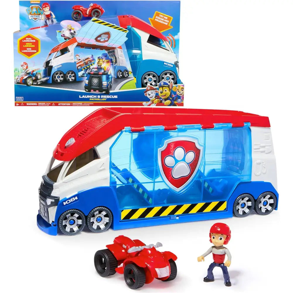 Paw patroller trasformabile con propulsori per veicoli - Spin Master - Automobili giocattolo - 0778988453438