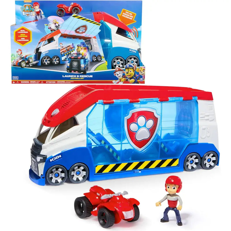 Paw patroller trasformabile con propulsori per veicoli - Spin Master - Automobili giocattolo - 0778988453438