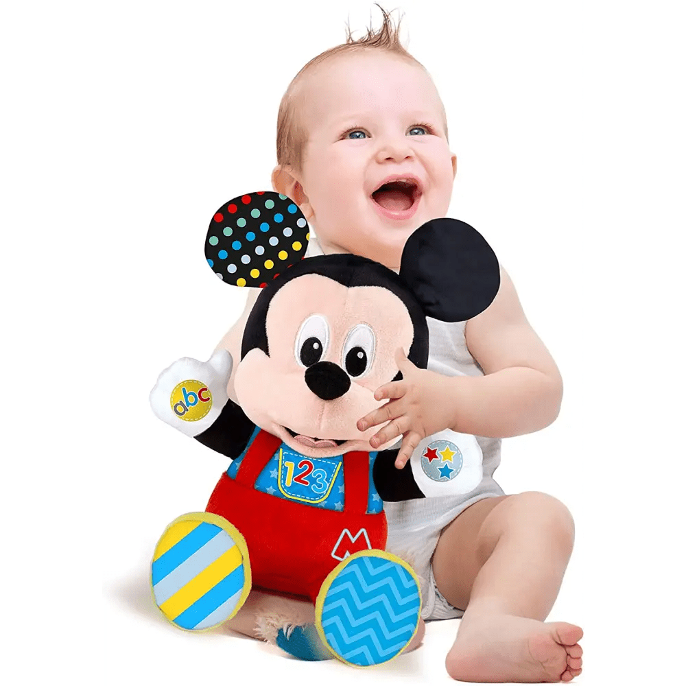 Peluche Parlante Gioca e Impara Disney Baby Mickey - Giocattoli e Bambini - Toys Store8005125173037