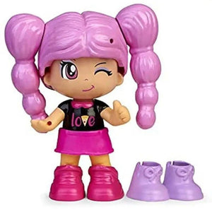 Pinypon Change My Shoes bambola viola