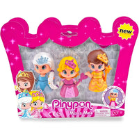 Pinypon Pack 3 Principesse - Famosa - Bambole playset e giocattoli - 8410779048653