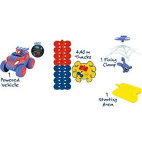 Pista FleXtreme Spidey Smoby - Set auto da corsa giocattolo - 3032161809182