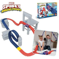 Pista FleXtreme Spidey Smoby - Set auto da corsa giocattolo - 3032161809182