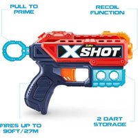 Pistola XSHOT - Kickback - Giocattoli e Bambini - Toys Store4894680022195