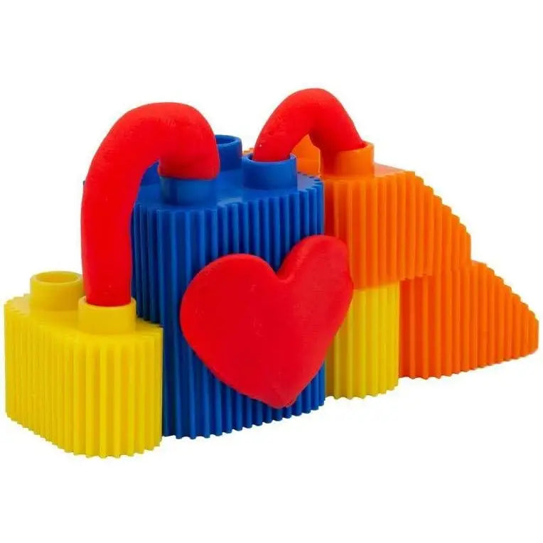 Play-Doh Blocks Forme e Colori con pasta modellabile - Grandi Giochi - Paste modellabili - 8056379151289