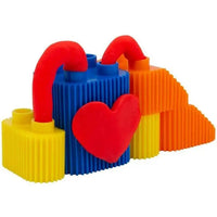 Play-Doh Blocks Forme e Colori con pasta modellabile - Grandi Giochi - Paste modellabili - 8056379151289