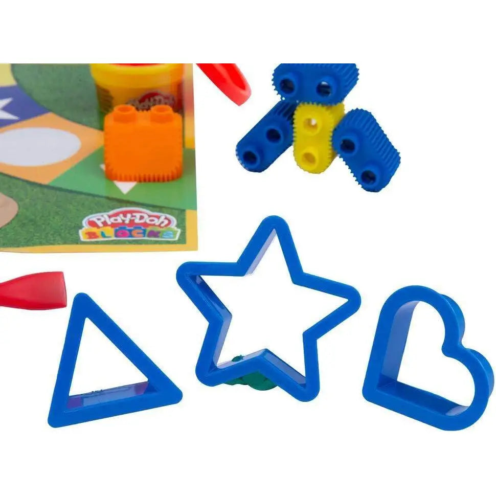 Play-Doh Blocks Forme e Colori con pasta modellabile - Grandi Giochi - Paste modellabili - 8056379151289