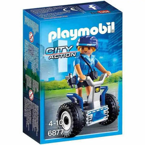 Playmobil 6877- Donna Poliziotto con Scooter