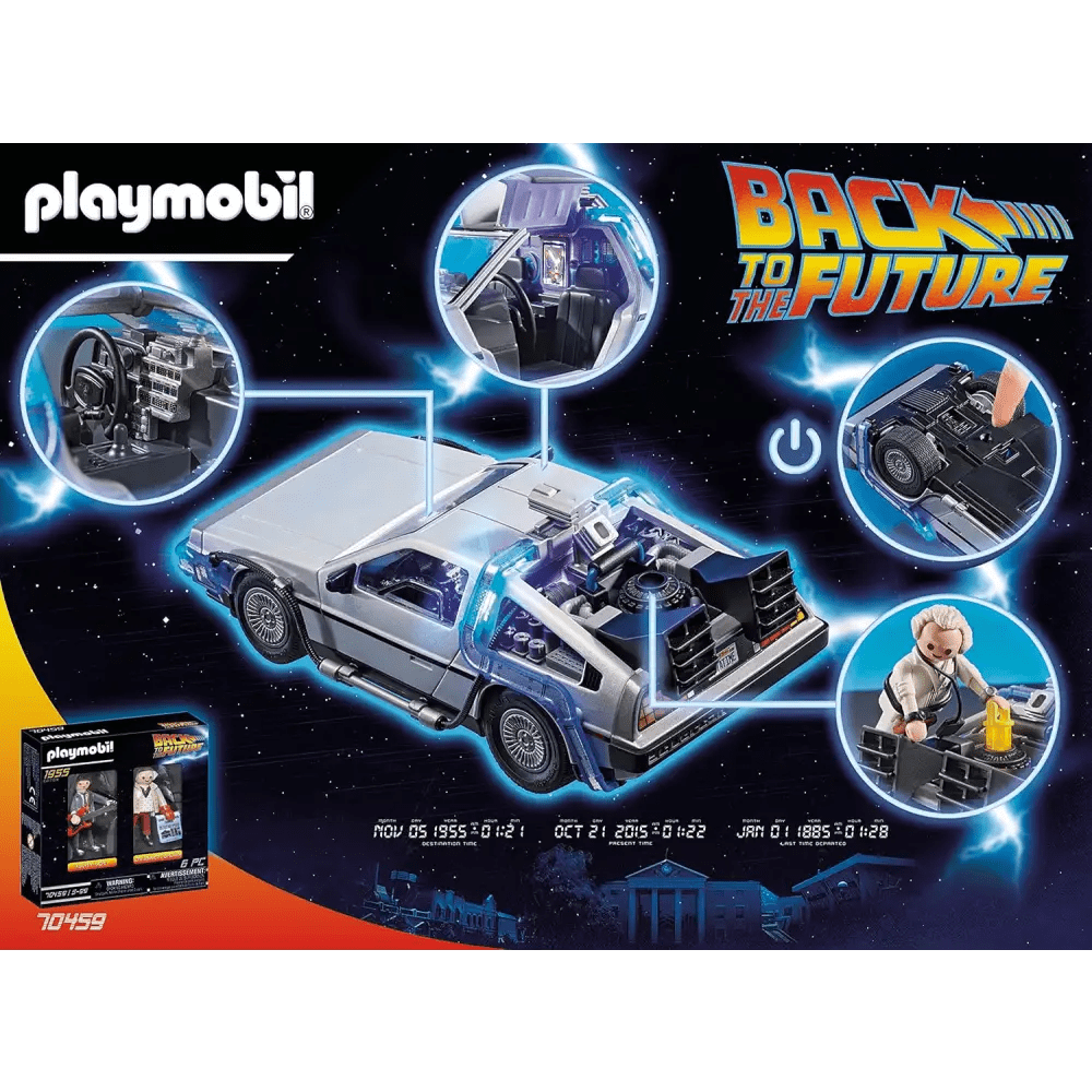 PLAYMOBIL 70317 Ritorno al Futuro Delorean - Giocattoli e Bambini - Toys Store4008789703170