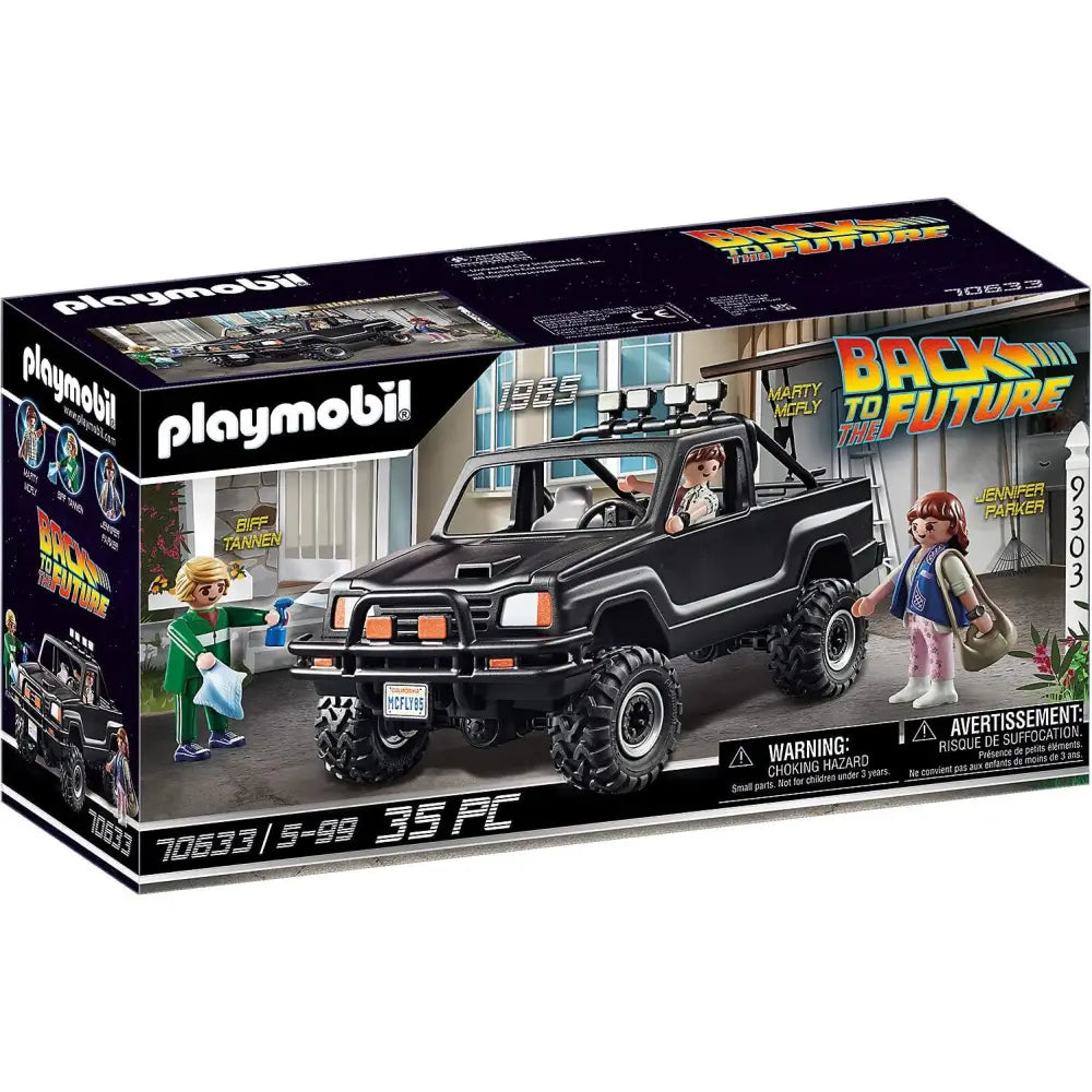 PLAYMOBIL 70633 Back to The Future Pick-up di Marty McFly - Playset - 4008789706331