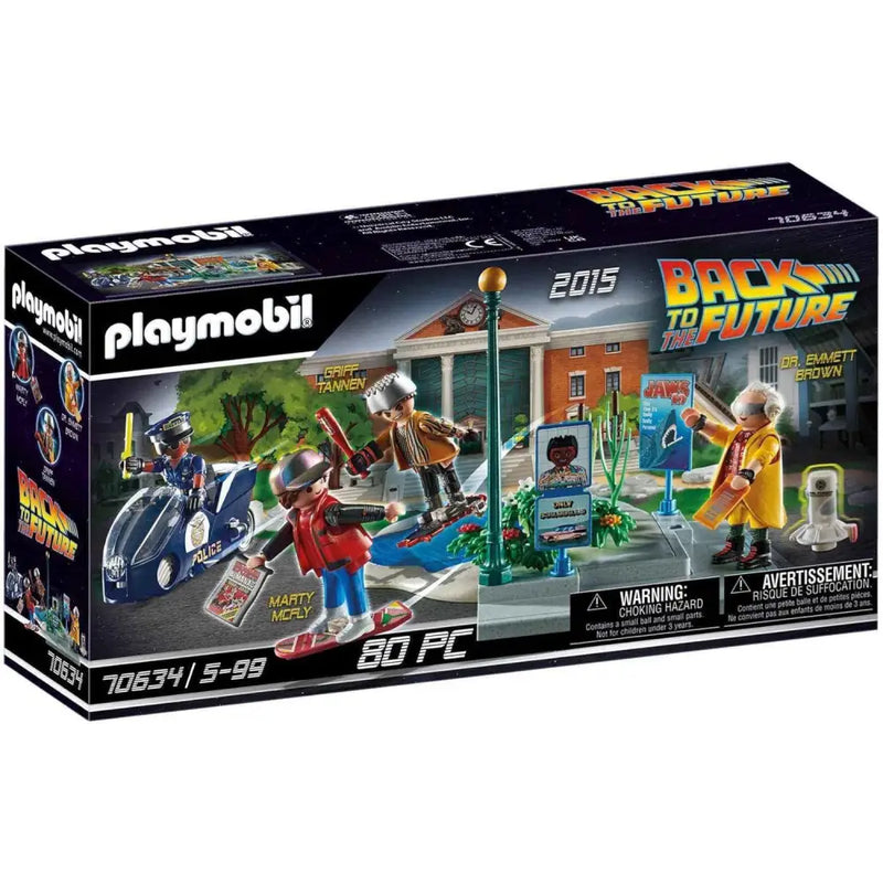 Playmobil 70634 Back to the Future - Inseguimento sull’Hoverboard - 4008789706348