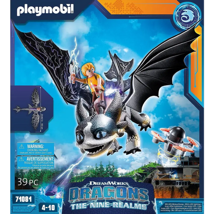 PLAYMOBIL 71081 Dragons: The Nine Realms - Thunder & Tom
