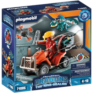 Playmobil 71085 Dragons: The Nine Realms - Icaris Quad & Phil