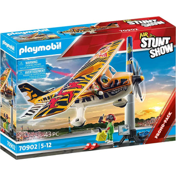 Playmobil Air Stuntshow – Aereo a elica “Tiger” - 4008789709028