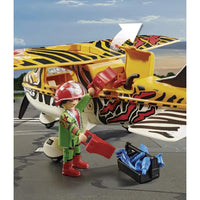 Playmobil Air Stuntshow – Aereo a elica “Tiger” - 4008789709028