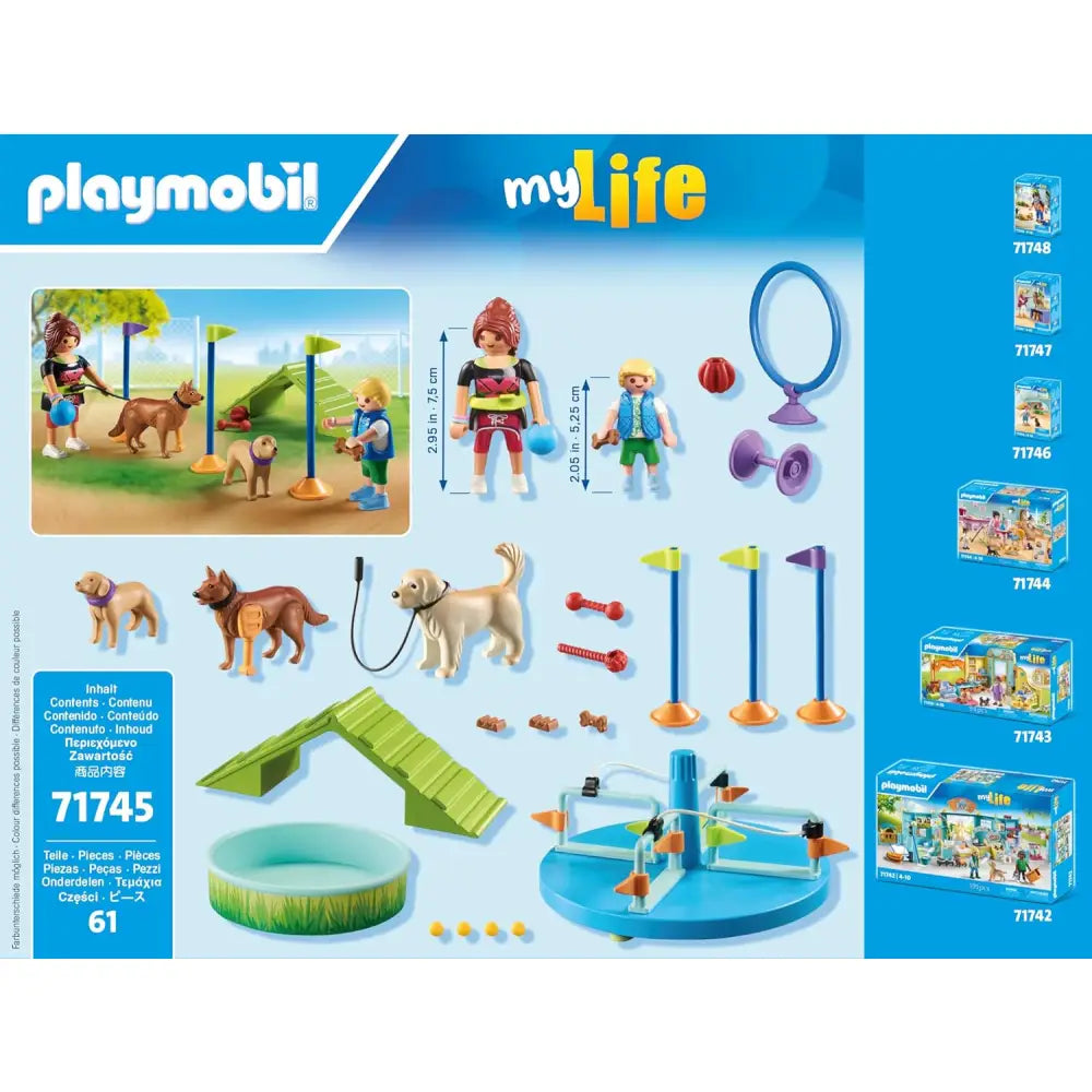 Playmobil my life 71745 - Parco Giochi per cani - 4008789717450