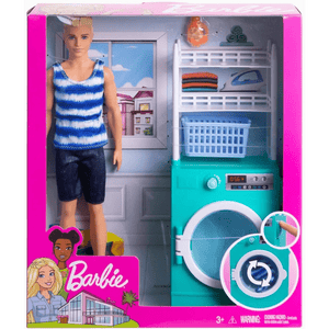 Playset Ken Lavanderia e lavatrice