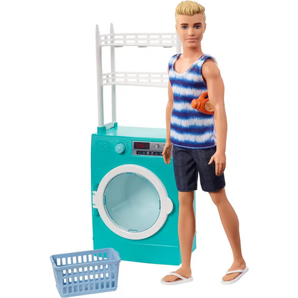 Playset Ken Lavanderia e lavatrice - giocattoli ken
