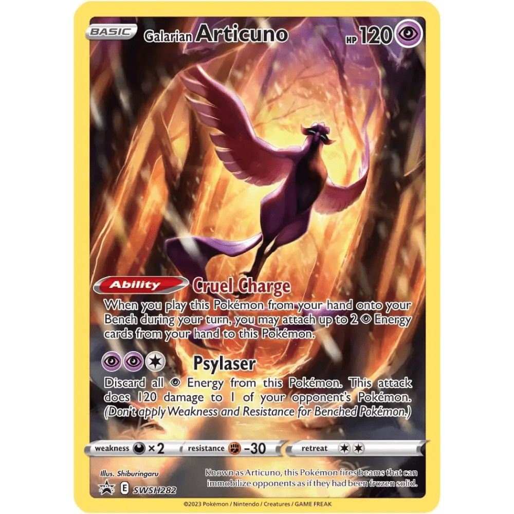 Pokémon Galariano Articuno Carta promozionale - versione italiana - Giocattoli e Bambini - Toys Store0820650852046