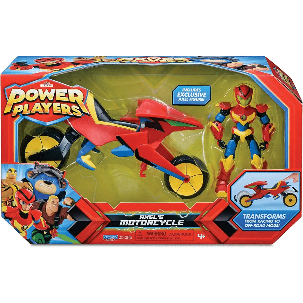 Power Players Moto con Axel - Giocattoli e Bambini - Toys Store8056379097198