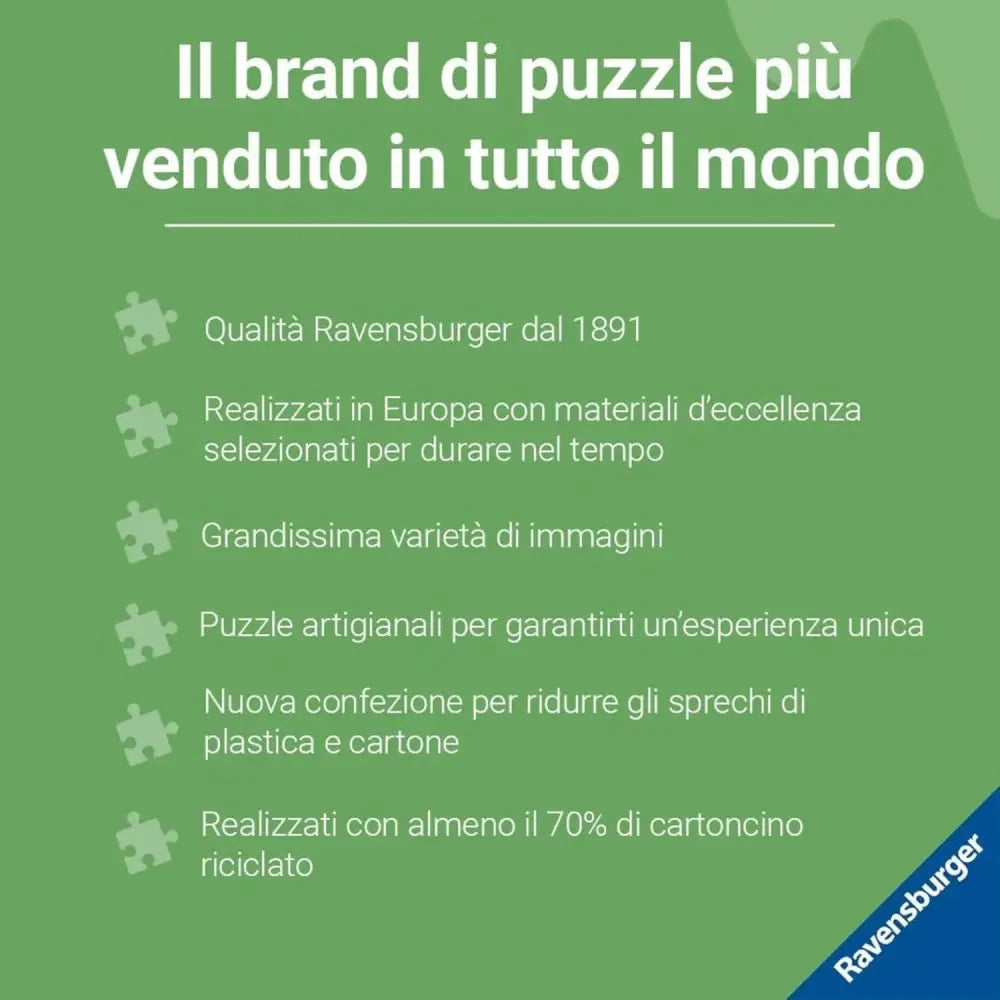 Puzzle 1000 pezzi Harry Potter Challenge - Ravensburger - in legno - 4005556149889