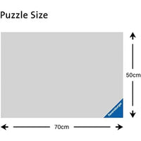 Puzzle ravensburger 1000 pezzi la vergine di klimt 70x50 cm con immagine colorata su cartone resistente