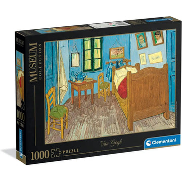 Puzzle 1000 pezzi Van Gogh Camera da Letto - Clementoni - in legno - 8005125370924