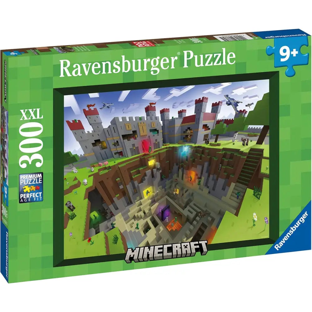 Puzzle 300 Pezzi Minecfrat - Ravensburger - in legno - 4005556133345