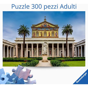 Puzzle 300 Pezzi Ravensburger - Giubileo 2025: Basilica di San Paolo Fuori le Mura