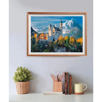 Puzzle 500 Pezzi - Neuschwanstein Castle - Ravensburger - in legno - 8005125351466