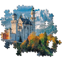 Puzzle 500 Pezzi - Neuschwanstein Castle - Ravensburger - in legno - 8005125351466