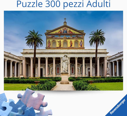 Puzzle 300 Pezzi Ravensburger - Giubileo 2025: Basilica di San Paolo Fuori le Mura