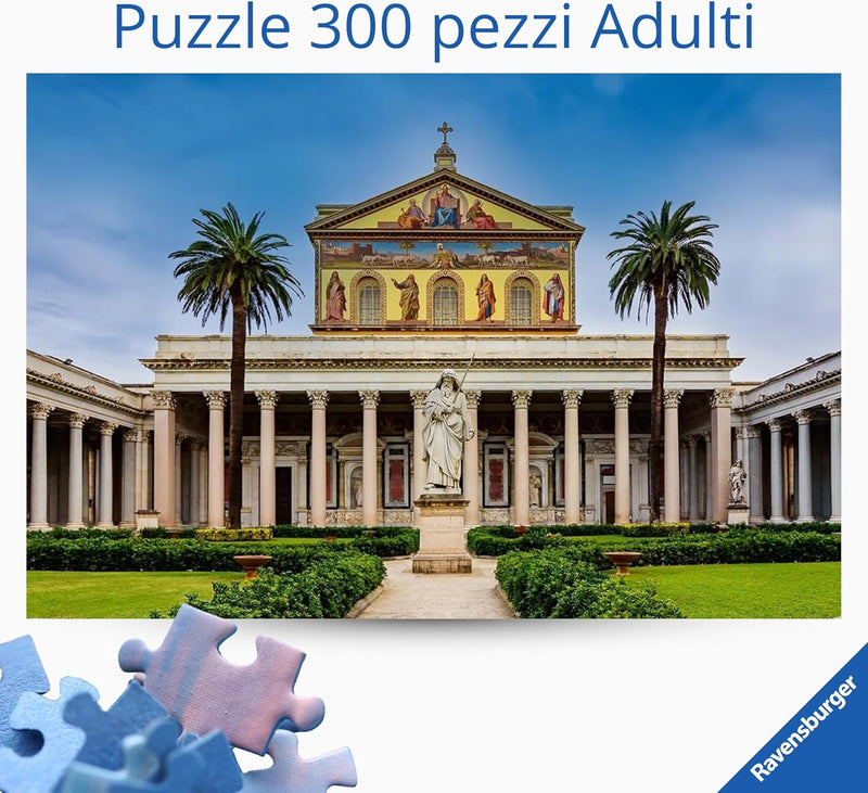 Puzzle 300 Pezzi Ravensburger - Giubileo 2025: Basilica di San Paolo Fuori le Mura