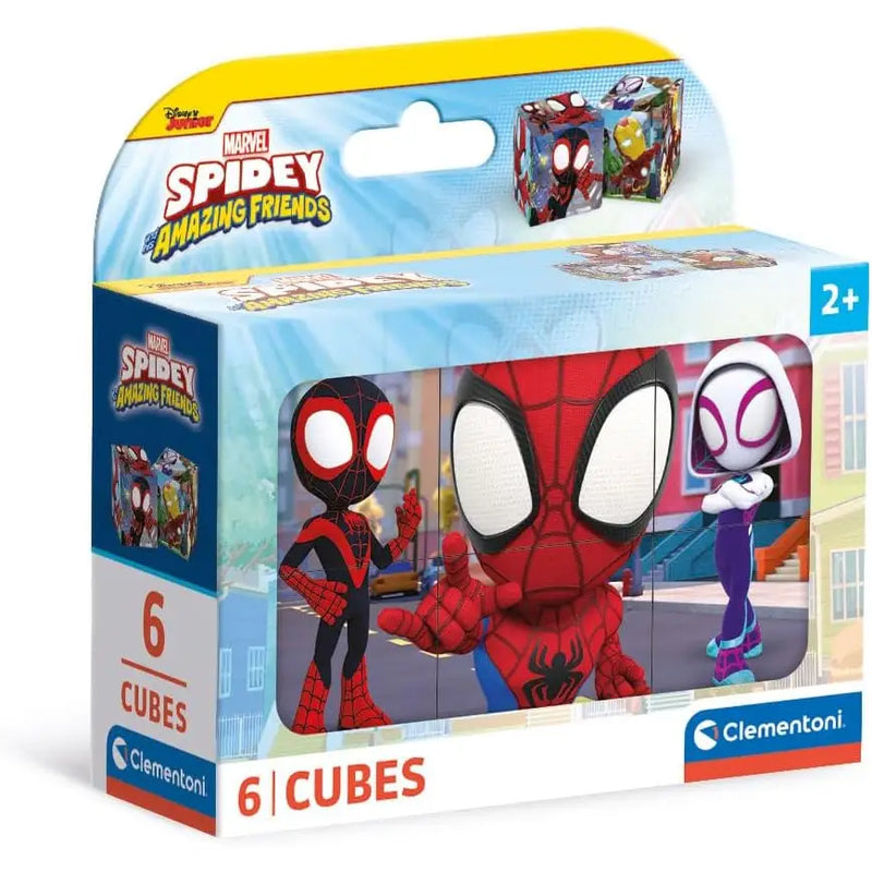 Puzzle Cubi Spidey Clementoni - meccanici - 8005125406616
