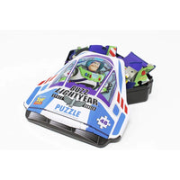 Puzzle lenticolare toy story 4 spin master con 48 pezzi e design blu, bianco e viola con Buzz Lightyear in evidenza