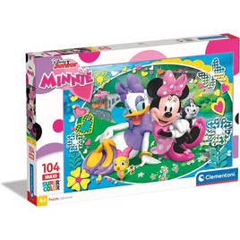 Puzzle Maxi 104 pezzi Minnie e Paperina