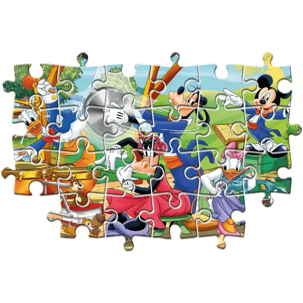 Puzzle Maxi Supercolor Disney Mickey 24 Pezzi - Giocattoli e Bambini - Toys Store8005125242184
