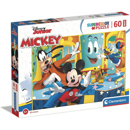 Puzzle Maxi Supercolor Disney Mickey 60 Pezzi - Giocattoli e Bambini - Toys Store8005125264735