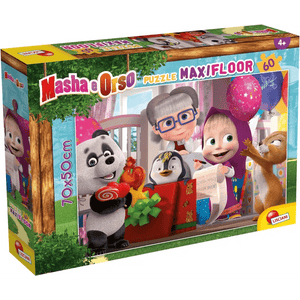 Puzzle Maxifloor Masha e Orso 60 pezzi