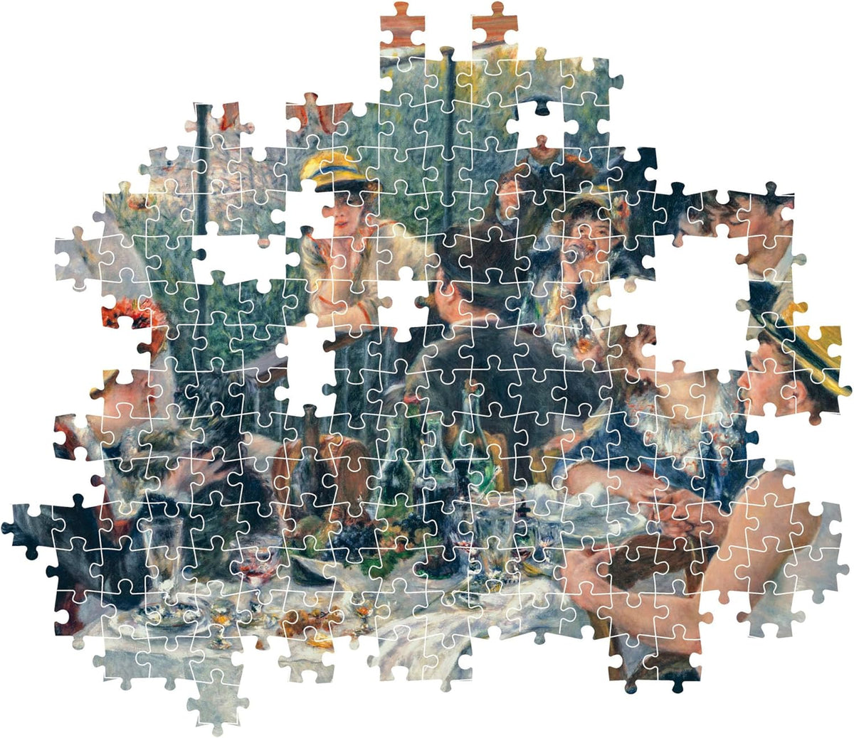 Clementoni Puzzle 1000 Pezzi “Pranzo dei Canottieri” Renoir - puzzle renoir canottieri