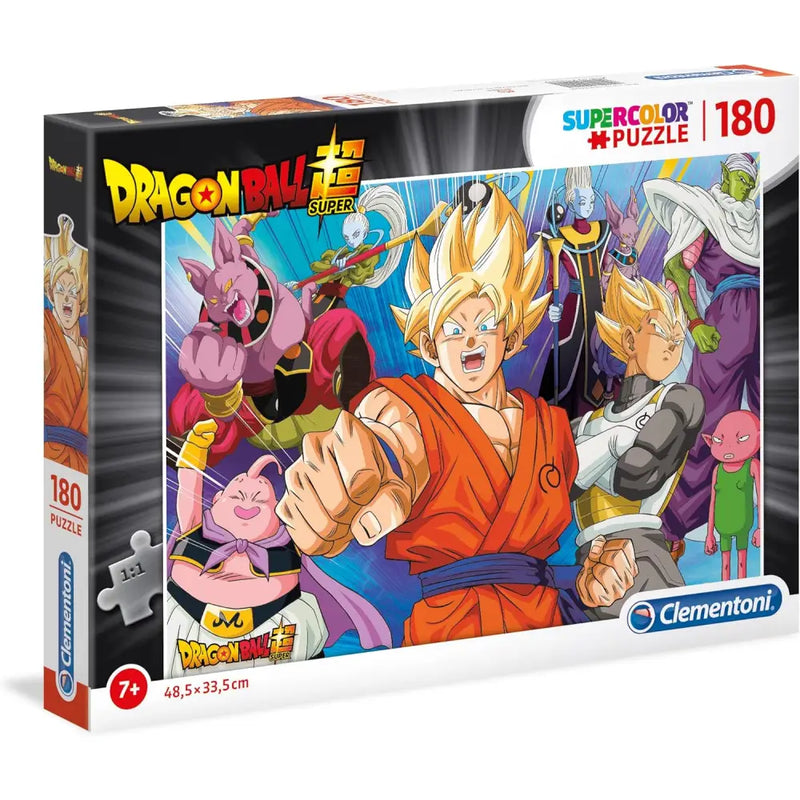 Puzzle Supercolor Dragon Ball 180 pezzi - Clementoni - in legno - 8005125297559