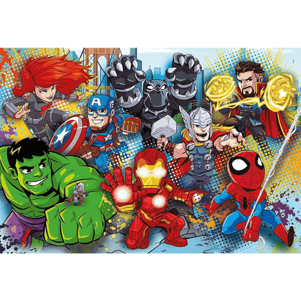 Puzzle Supercolor Marvel Super Hero 60 pezzi Maxi - Giocattoli e Bambini - Toys Store8005125264544