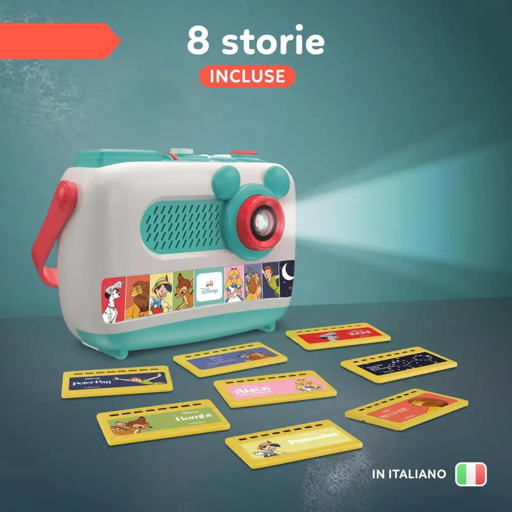 Raccontastorie Proiettore Disney Plus Clementoni - Giocattoli educativi - 8005125175079